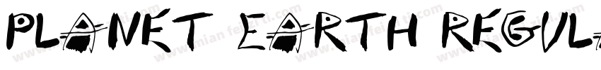 Planet Earth Regula字体转换